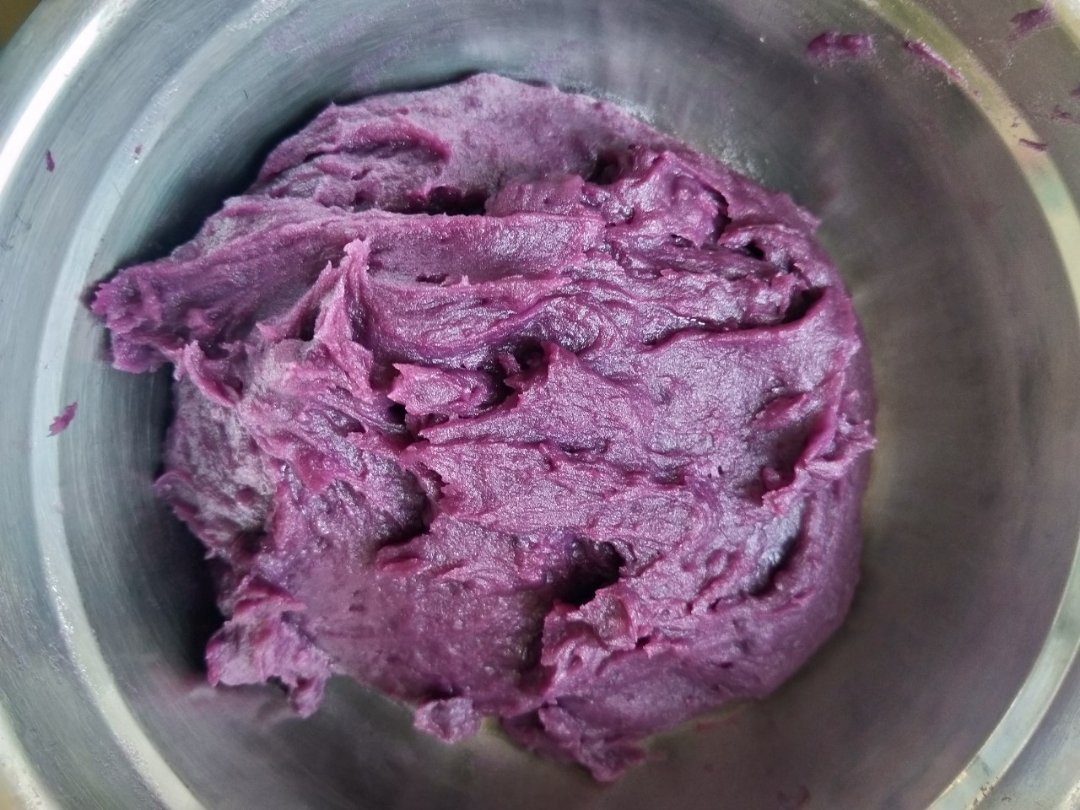 紫薯手撕吐司❗简单又好看的整形手法