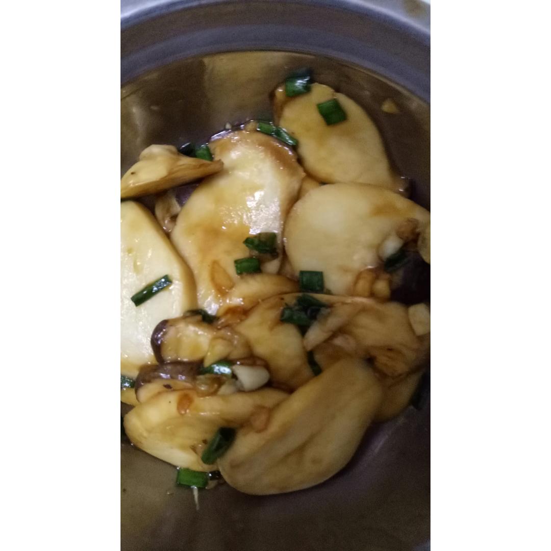 杏鲍菇扣西兰花