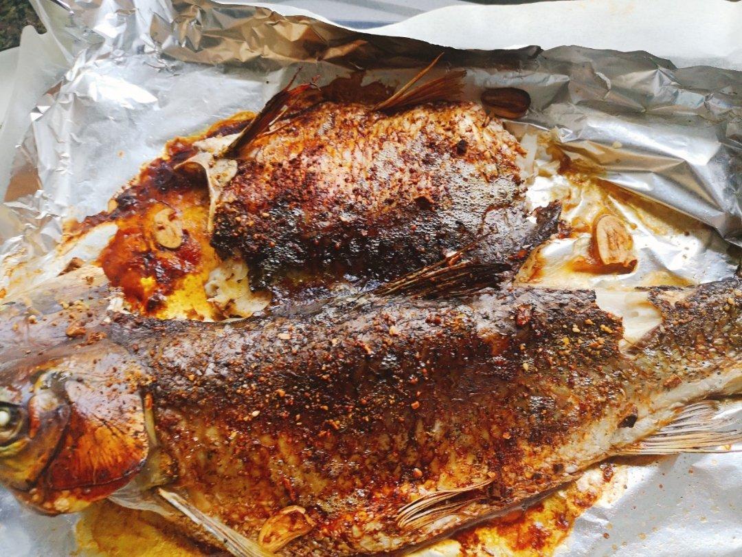 泡面33做的烤鱼(烤箱)