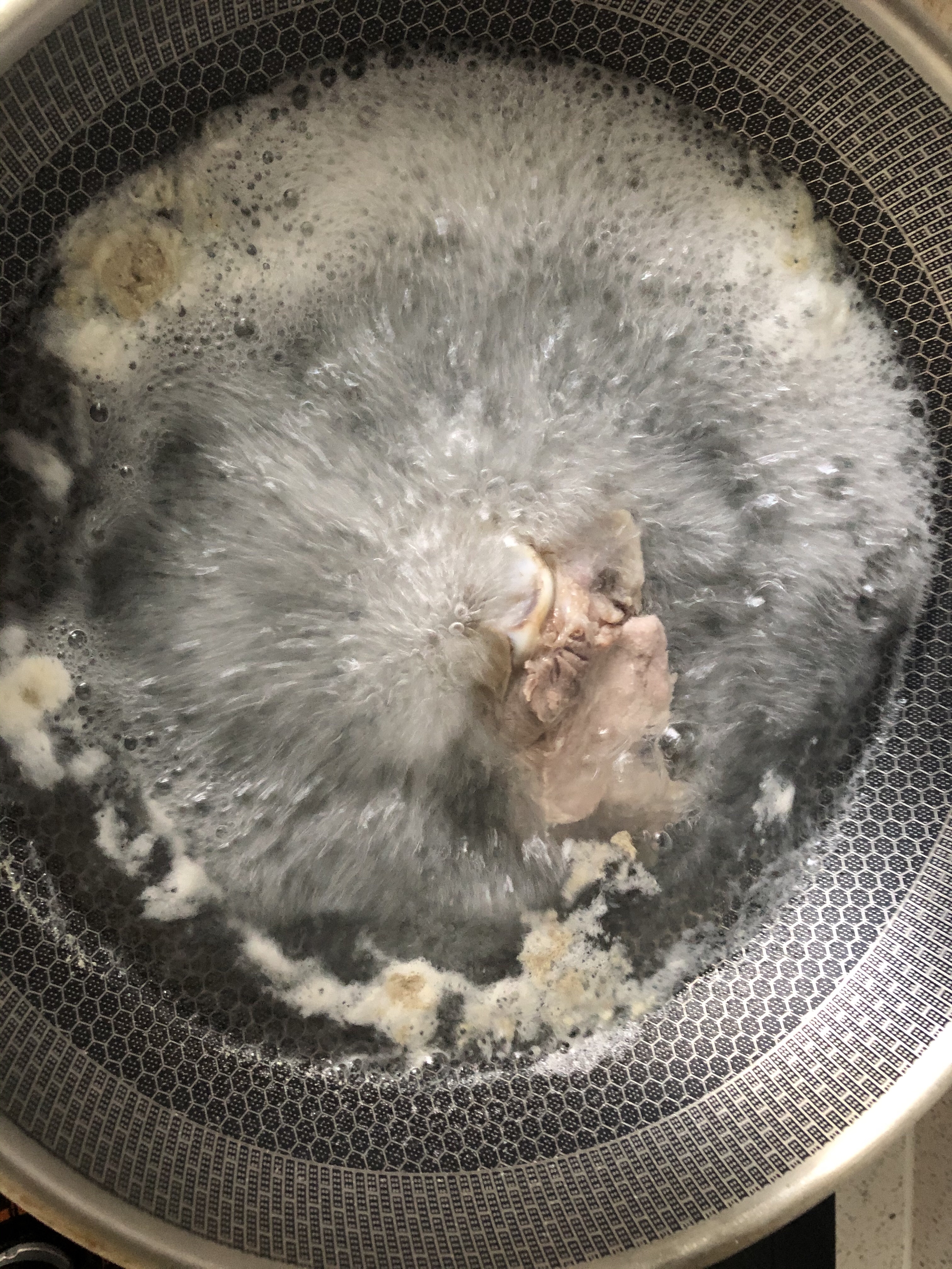宝宝辅食海苔时蔬拌饭➕海带莲藕排骨汤的做法 步骤2