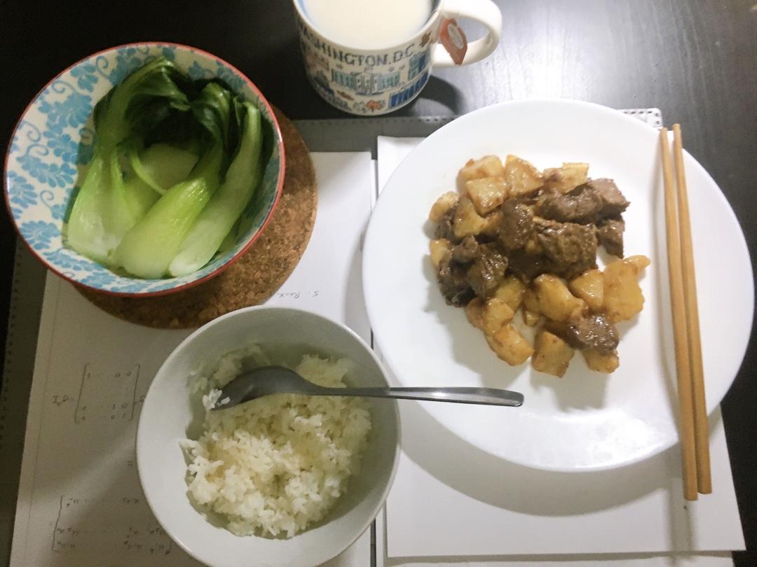 土豆炒牛肉