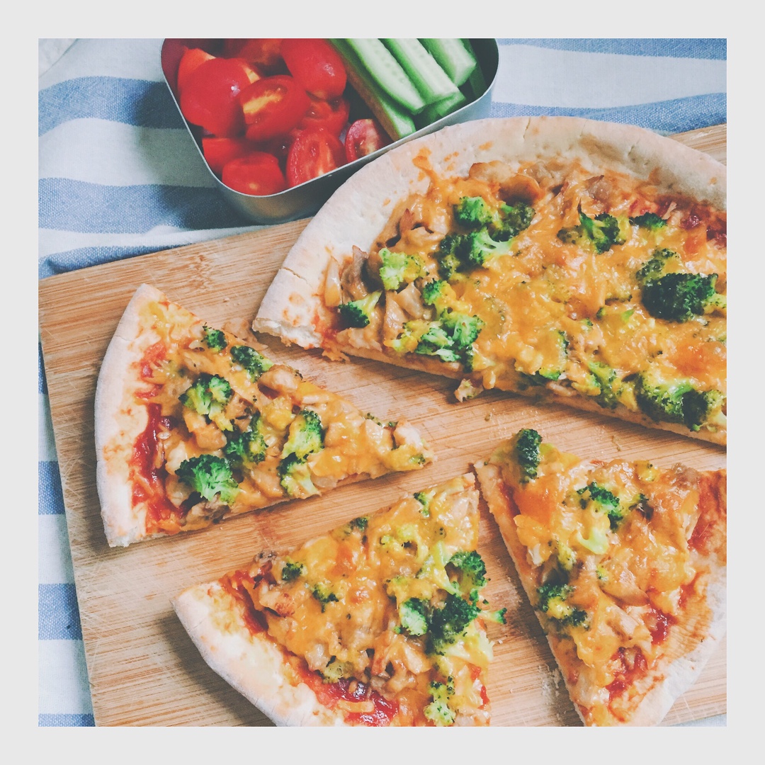 【美姬家】手作烤鸡pizza