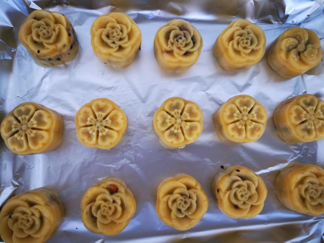 迷你脆皮月饼｜椒盐花生酥馅🥜媲美卢师傅