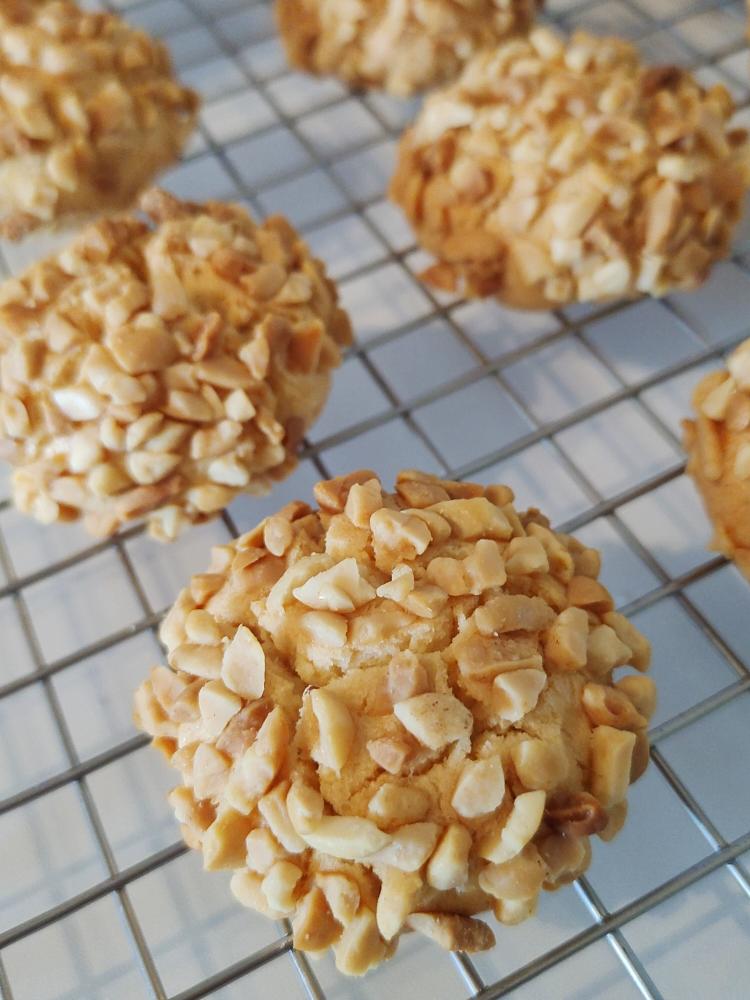 简单快手又好吃的🥥🥜椰蓉花生酥的做法