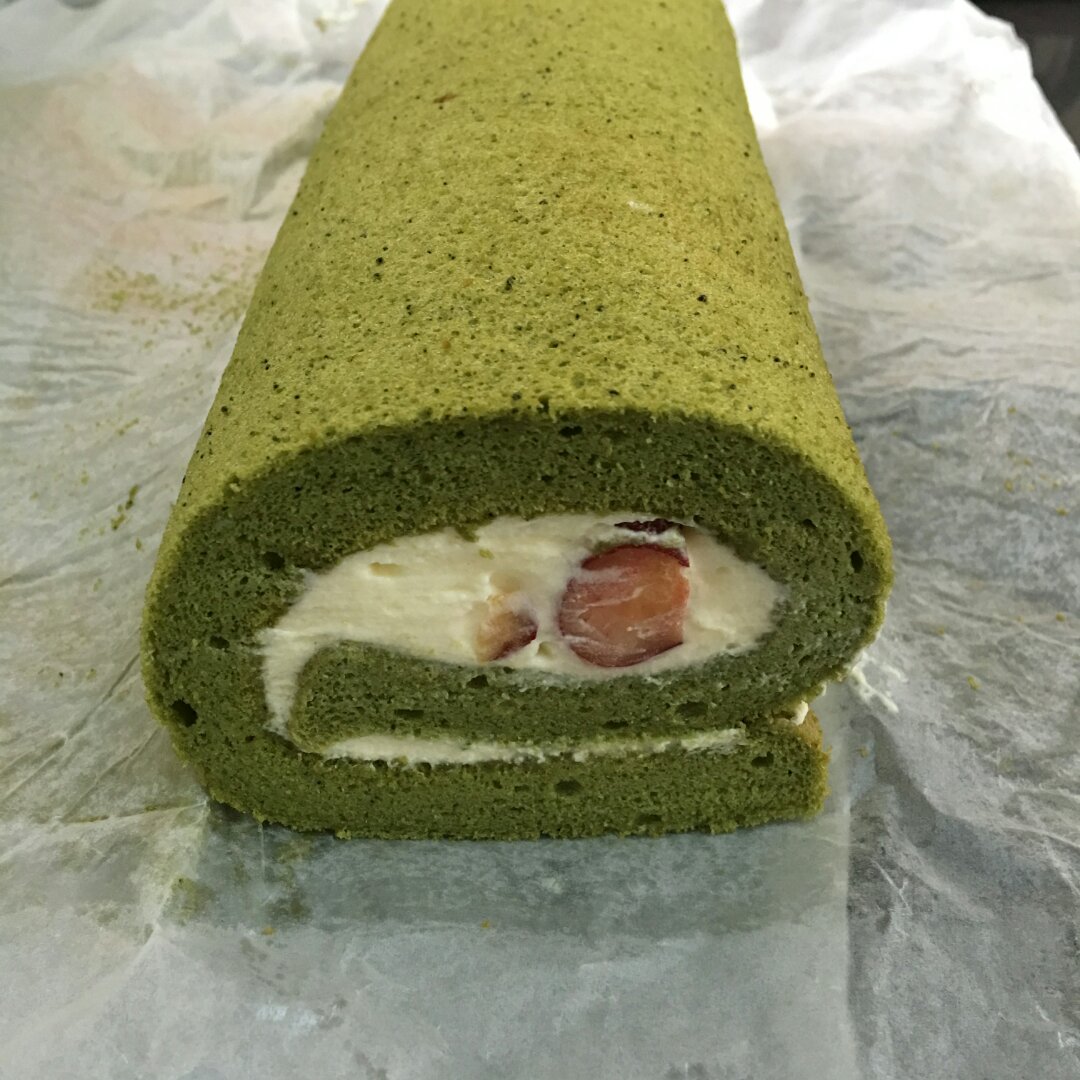 日式抹茶蛋糕卷