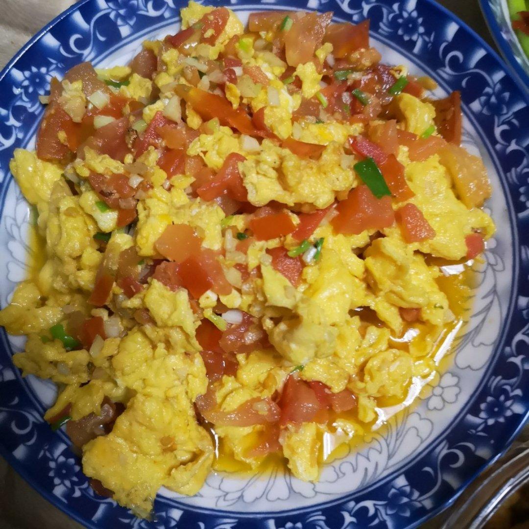 西红柿炒鸡蛋