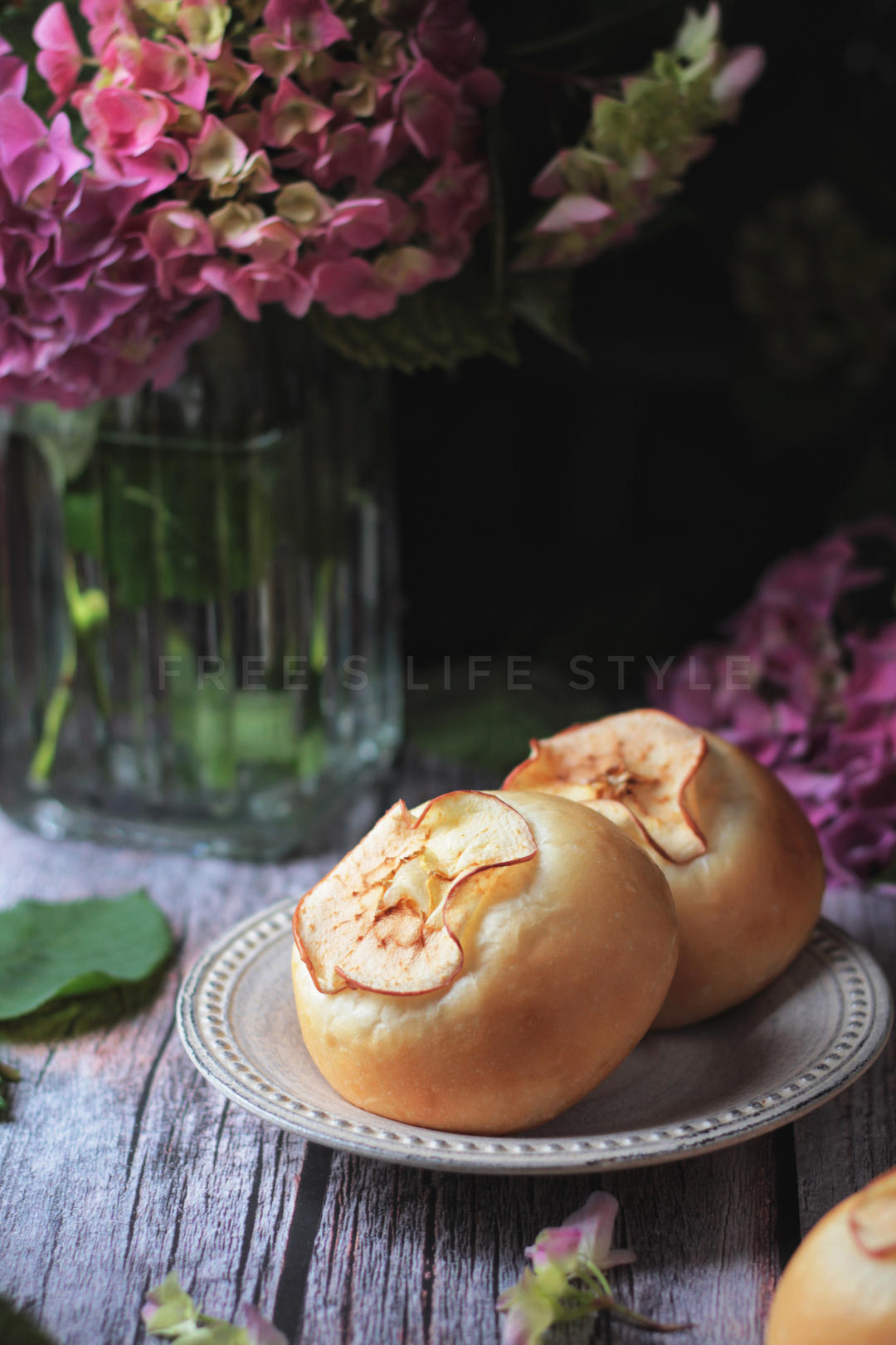 🍎日式苹果面包|高颜值|酸酸甜甜|松软好吃