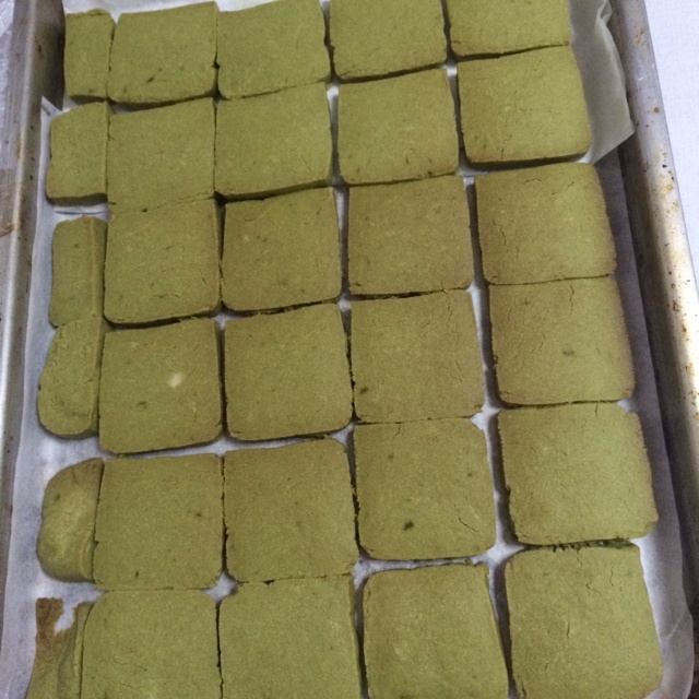 抹茶杏仁饼干