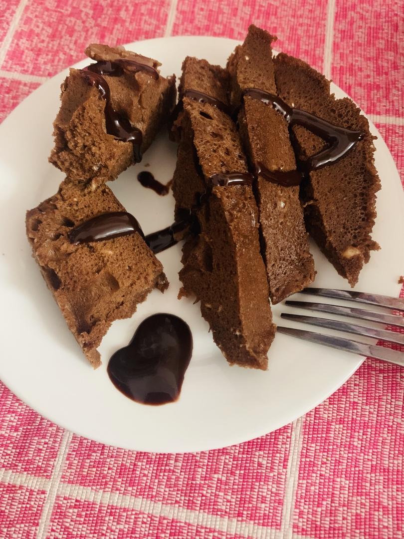 crystalhwt做的巧克力酱蛋糕消灭巧克力酱的好方子