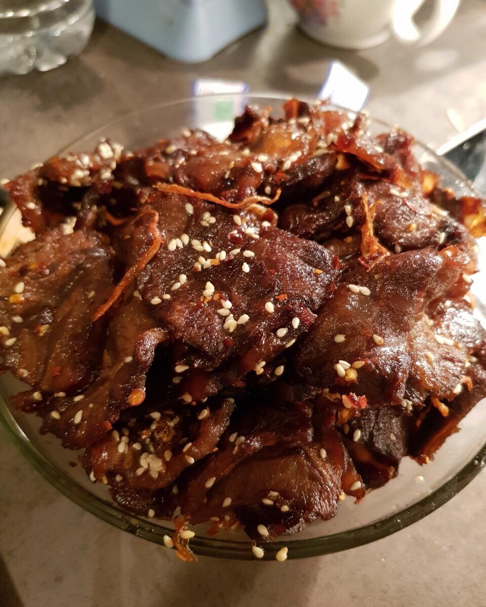 麻辣牛肉干