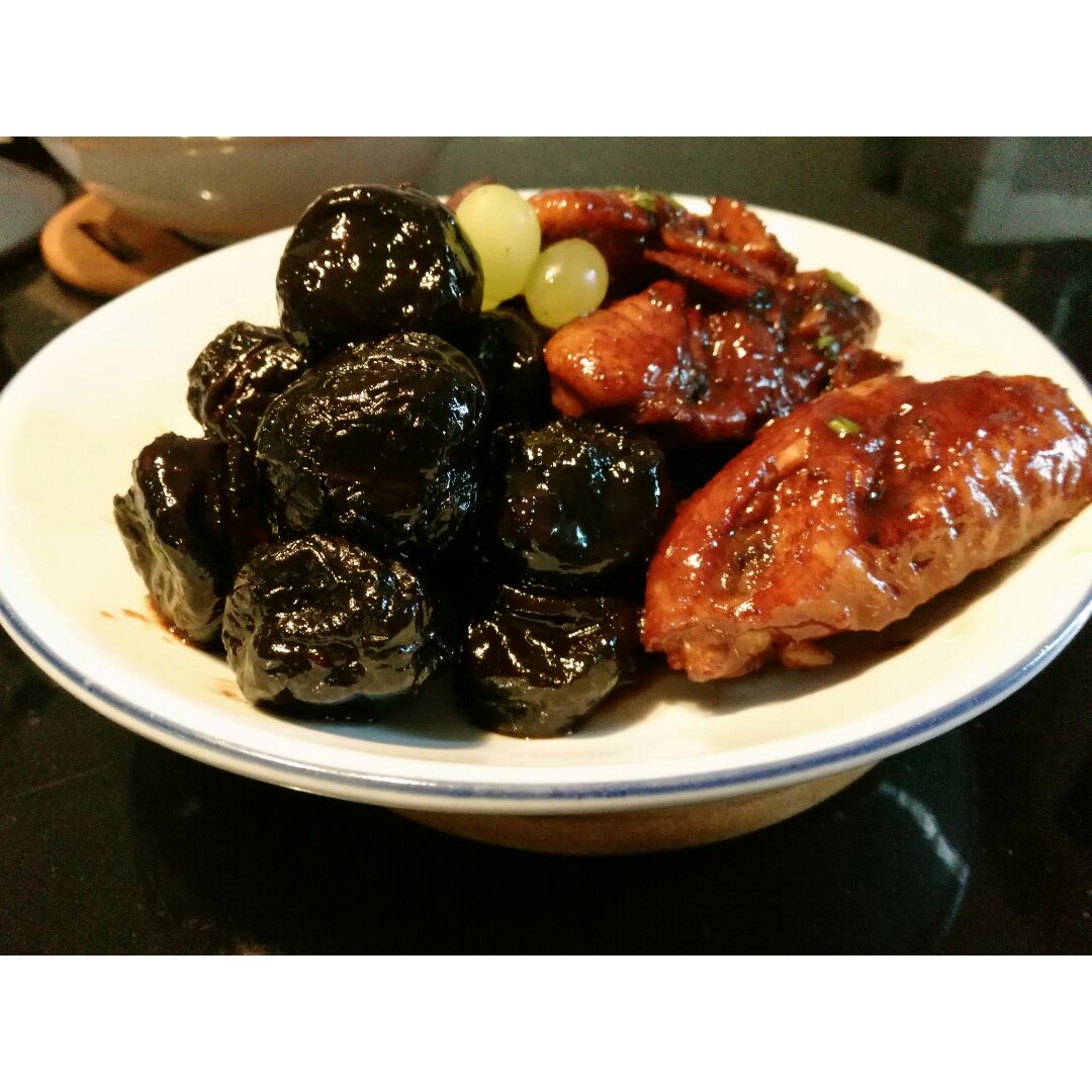 话梅鸡翅