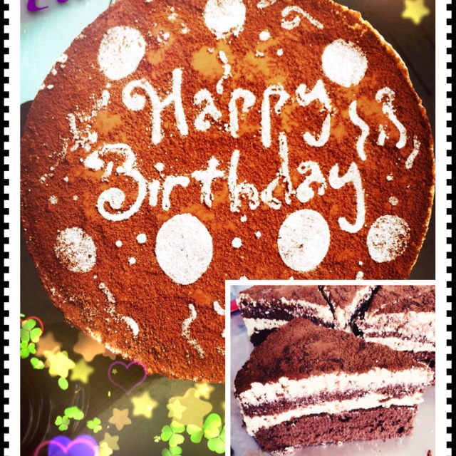 提拉米苏（巧克力海绵蛋糕版）