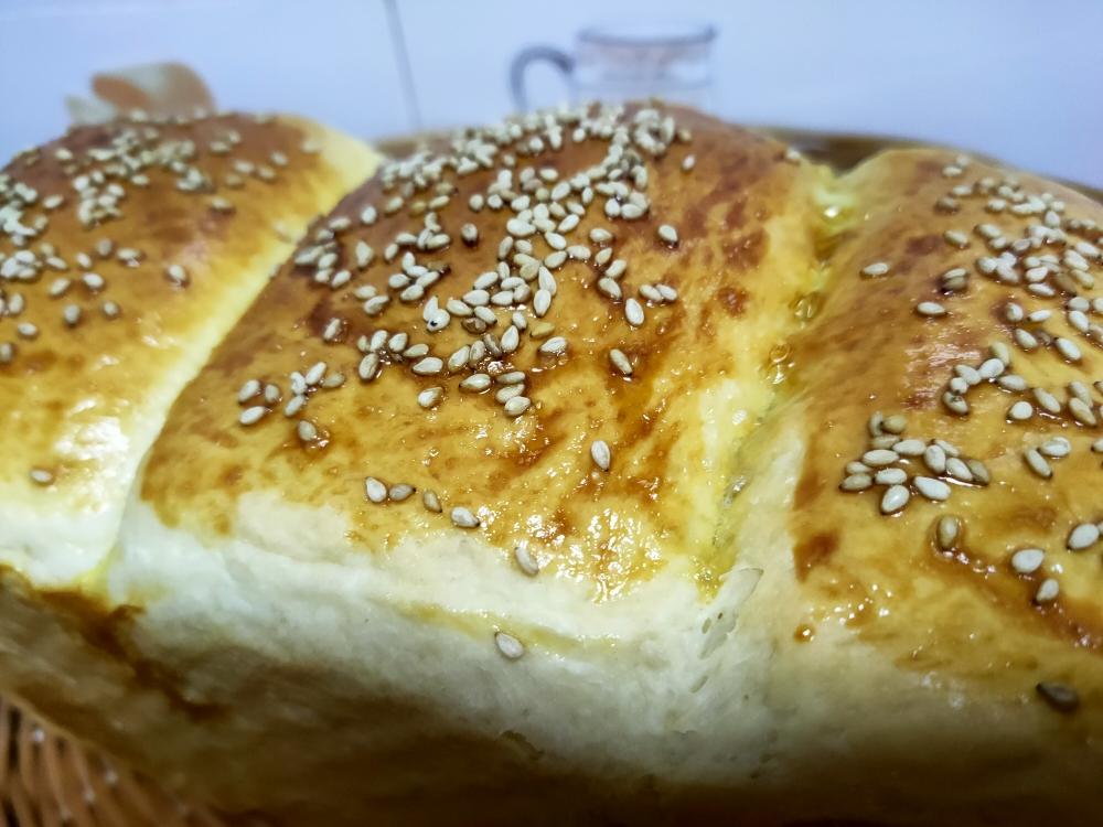 纯奶手撕吐司的做法 步骤1