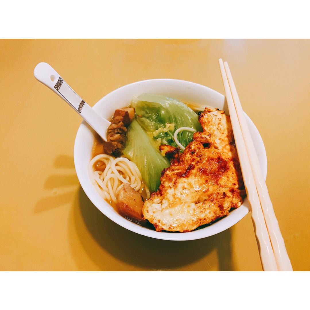 卤肉面