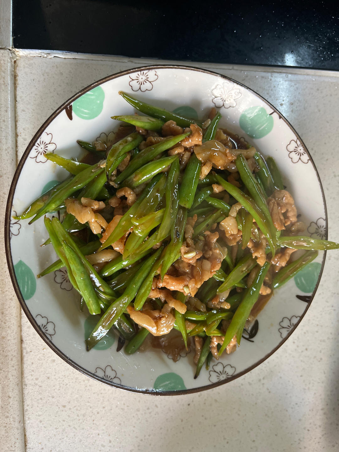 米饭杀手四季豆肉丝