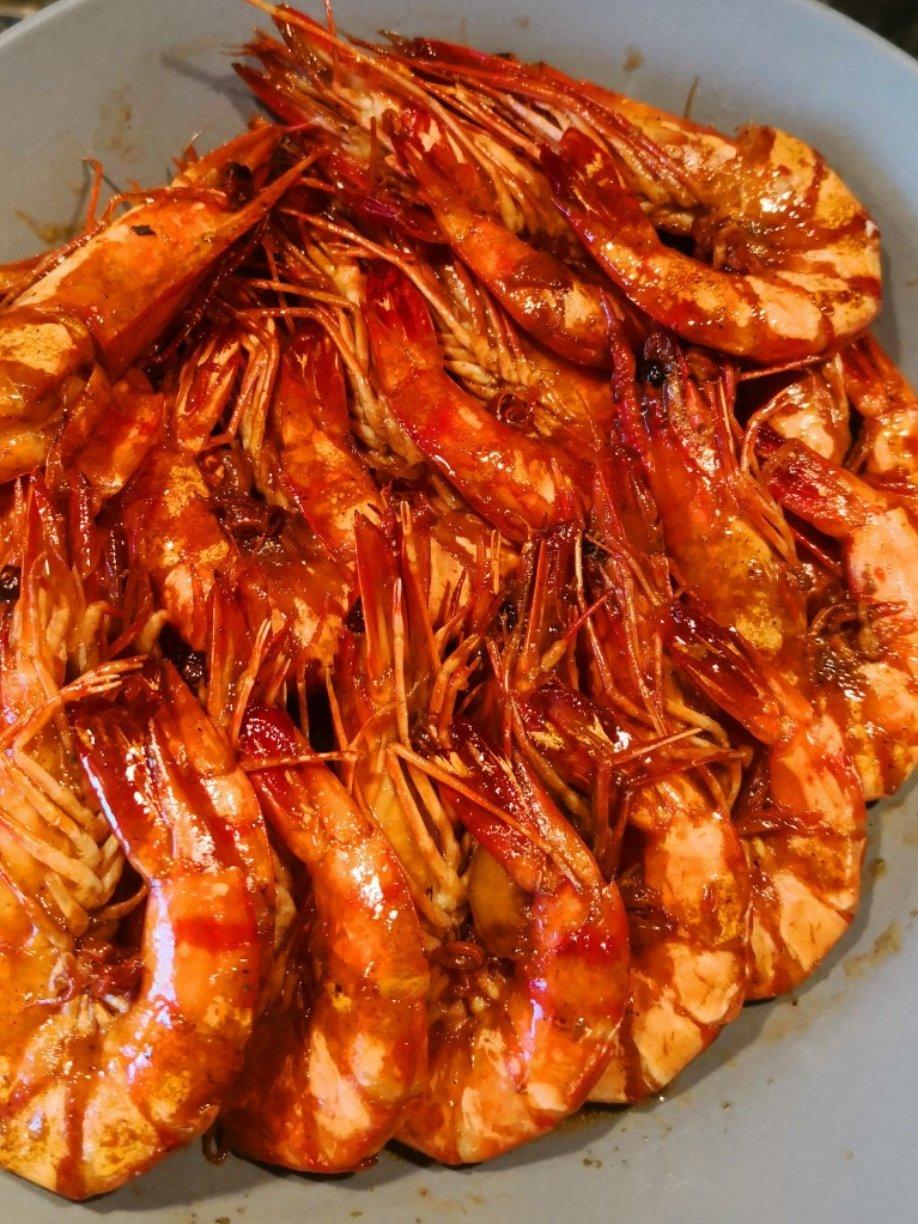 干烧大虾（黑虎虾）