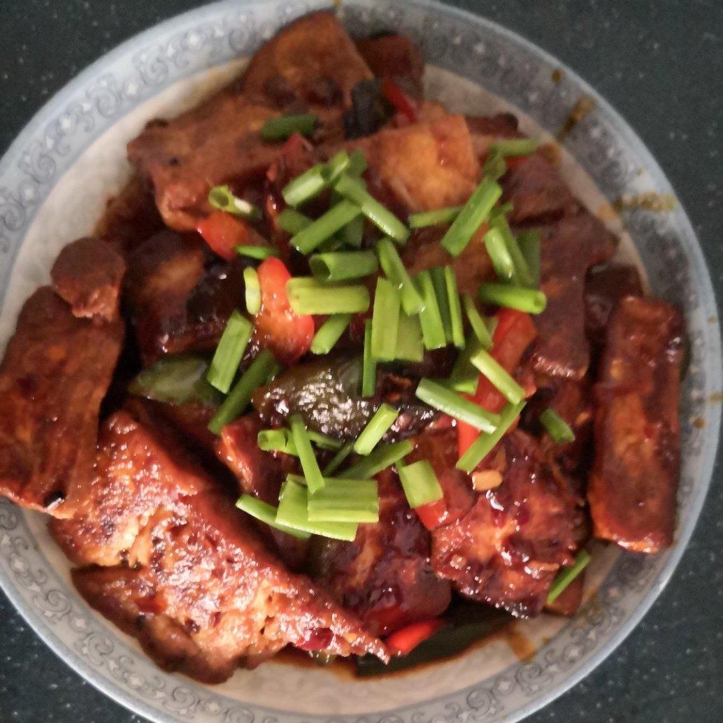 焖豆腐