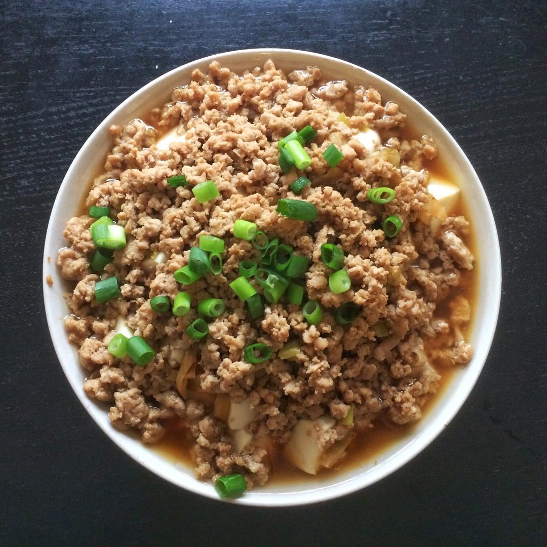 肉末蒸豆腐