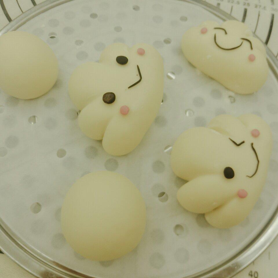 《Tinrry+》美姬老师教你做可爱云朵造型馒头