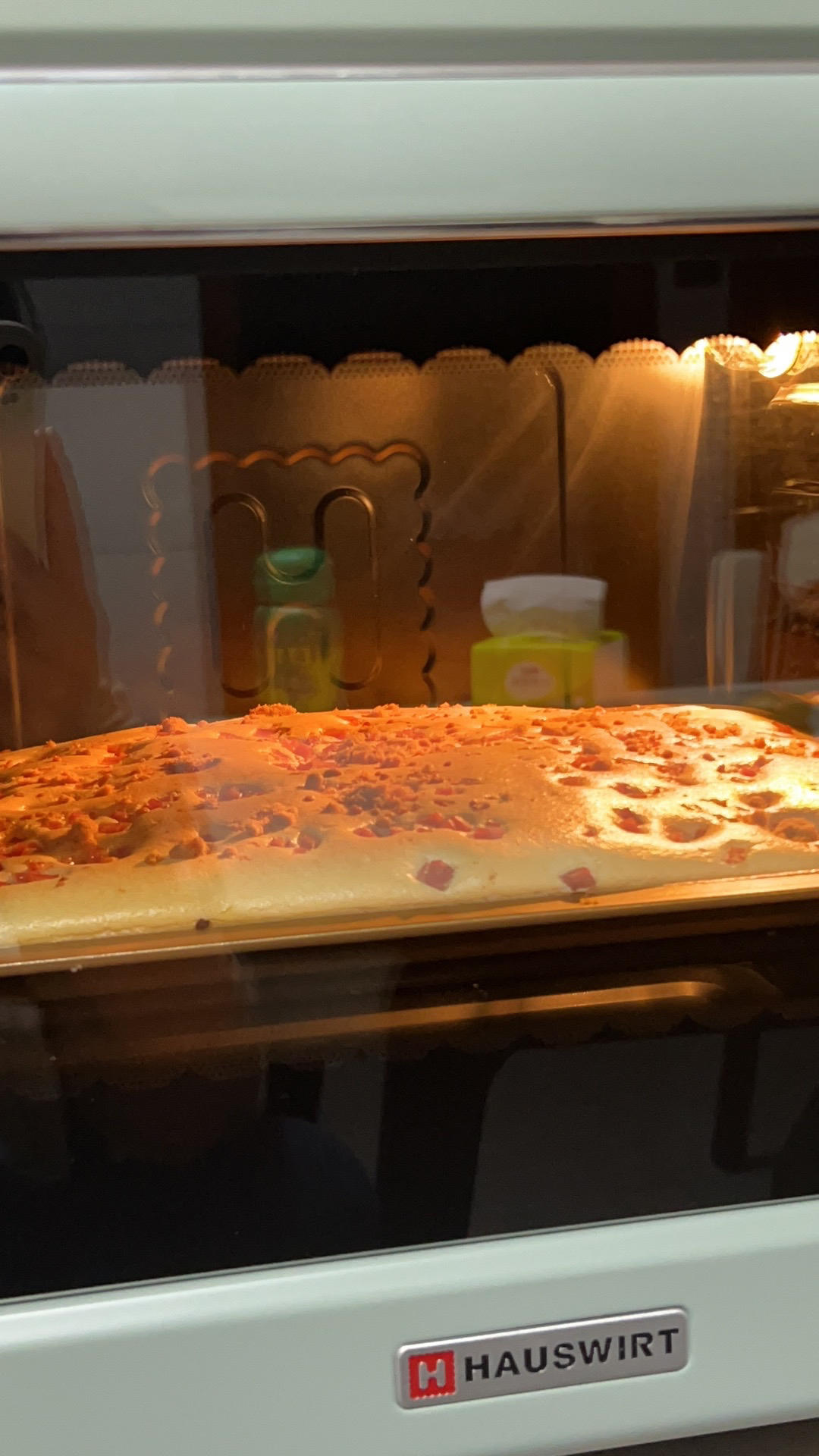 不用卷的肉松蛋糕～