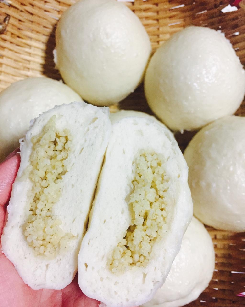 好多鱼-糖果妈做的甜糯大黄米馅儿~面包,包子通用