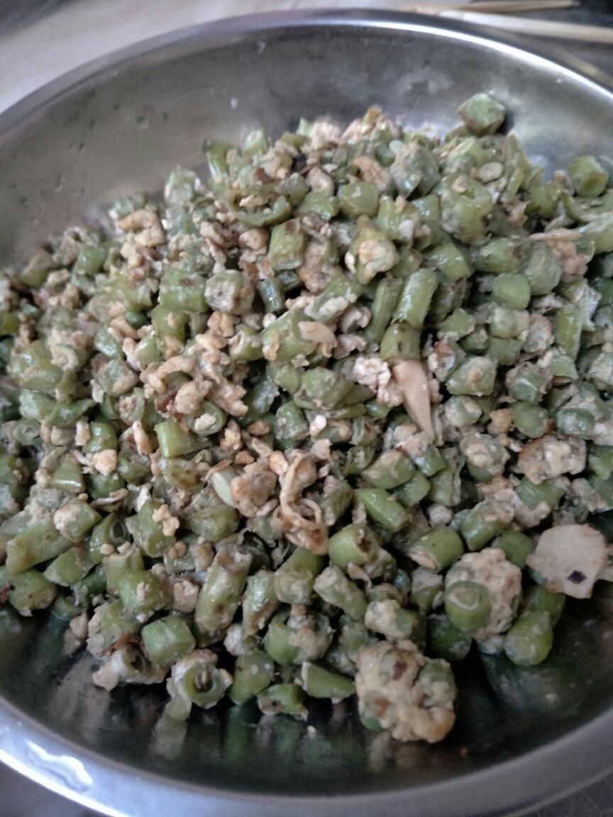 豆角炒鸡蛋
