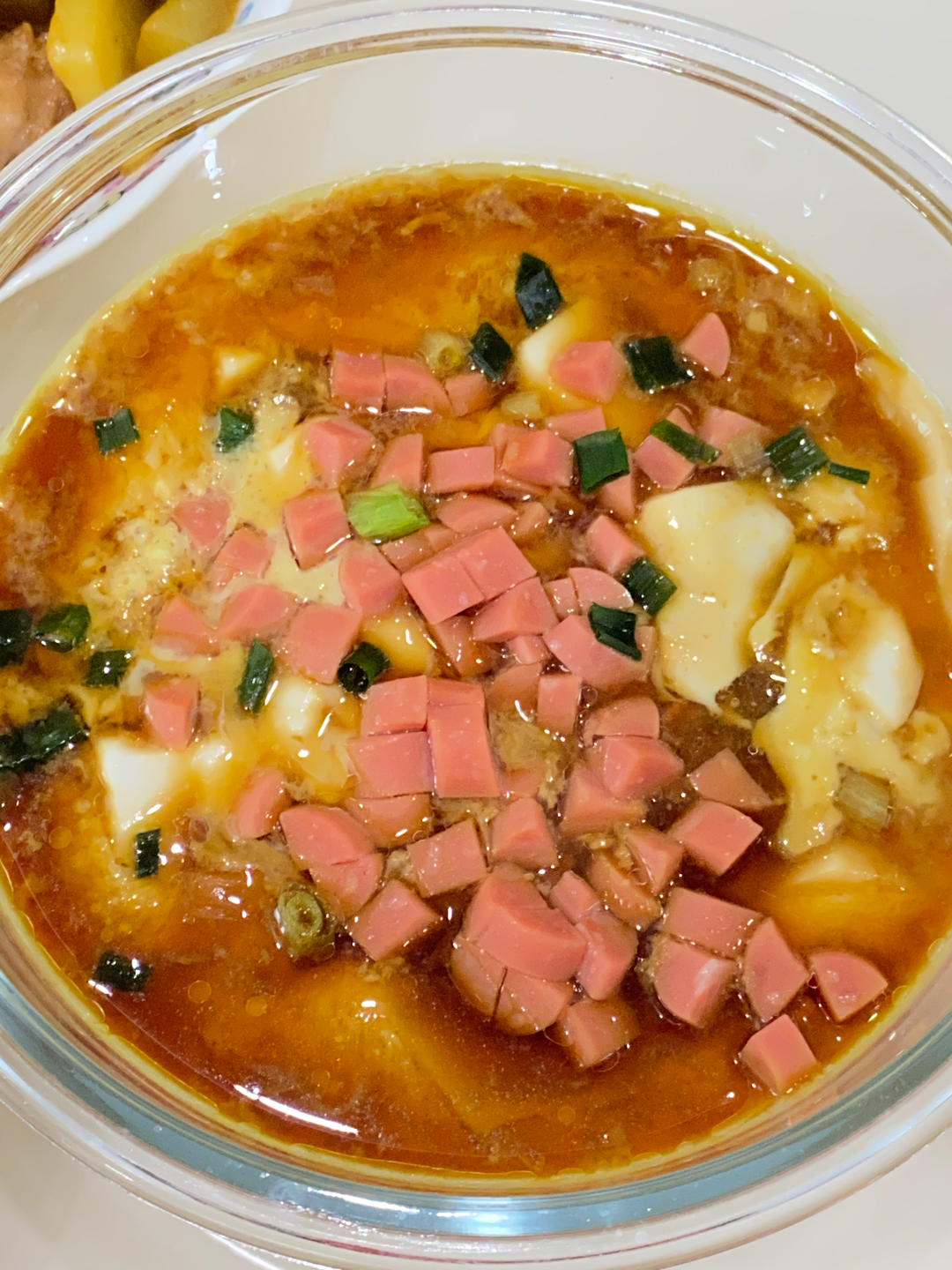 鸡蛋蒸豆腐❗超嫩滑，简单又好吃‼️