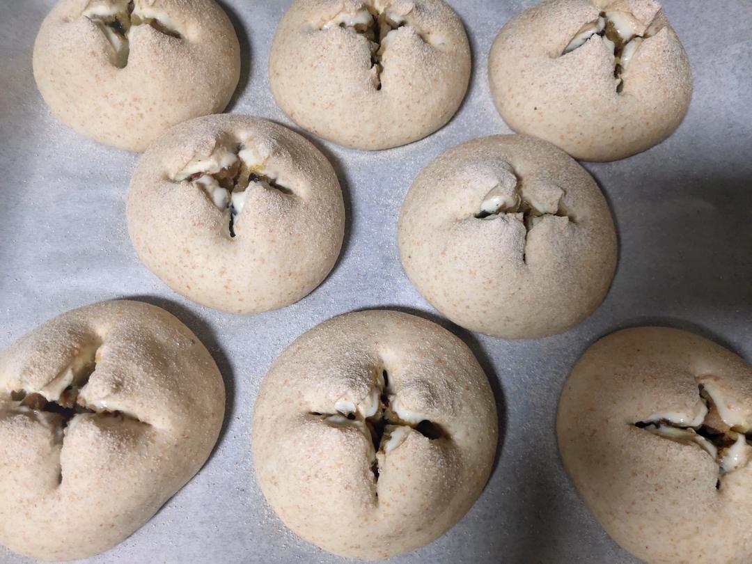 香辣土豆泥全麦欧包