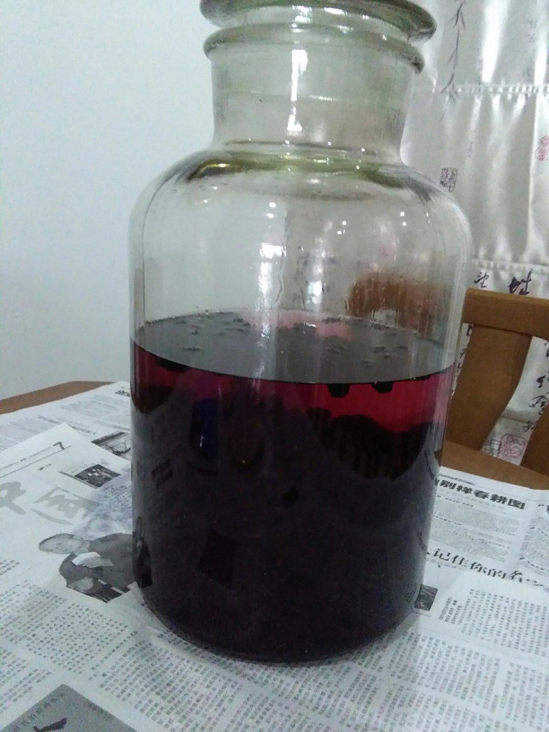 养颜乌发桑葚杞子酒