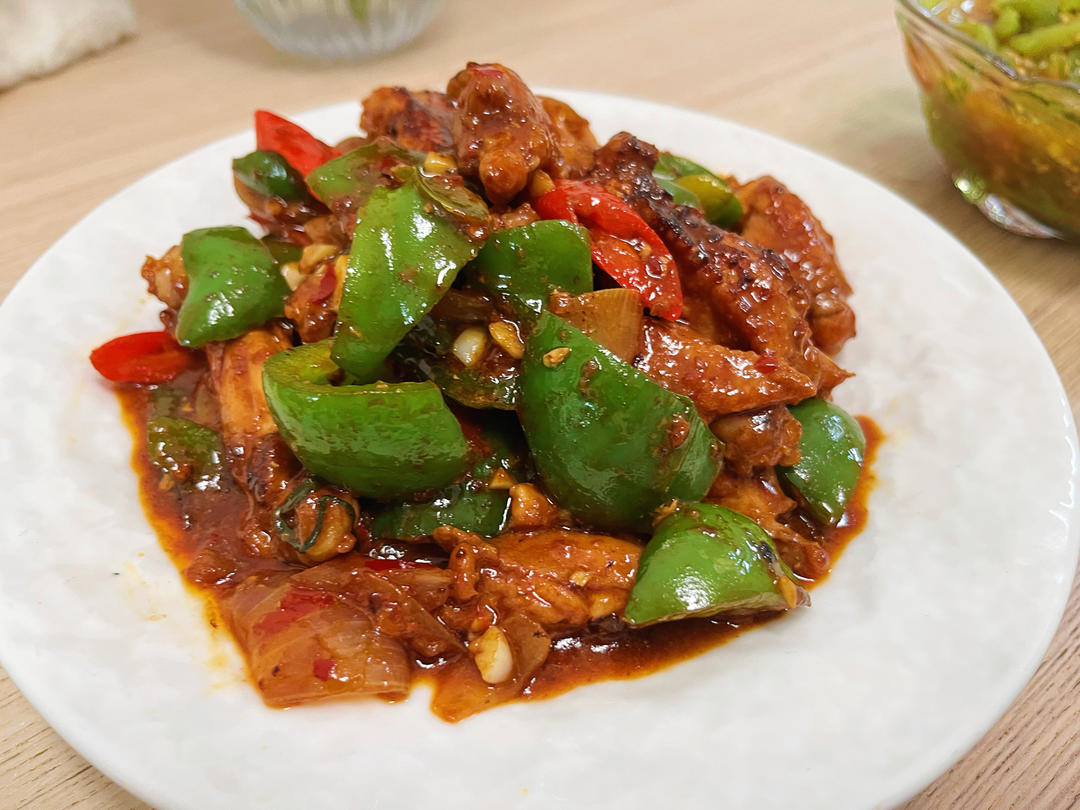 青椒炒鸡翅