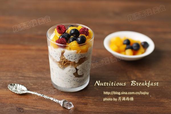 超简单的营养早餐--酸奶麦片的做法