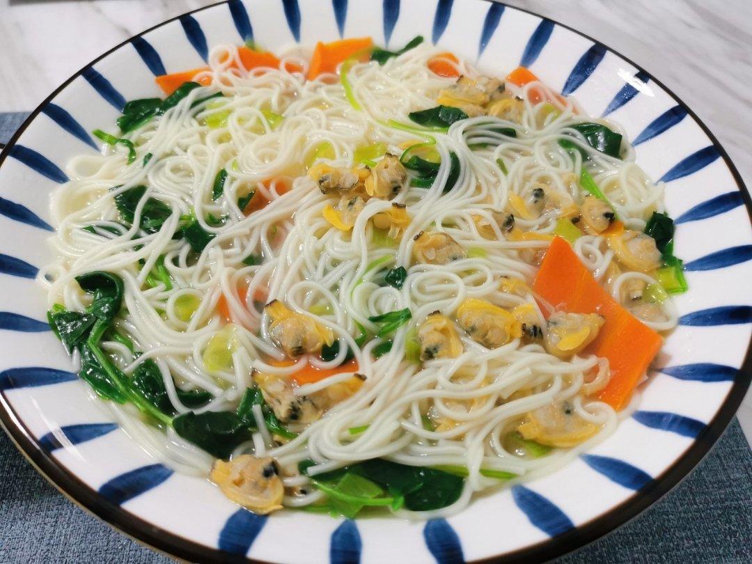 太鲜啦！蛤蜊面条