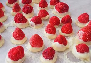 情人节草莓牛扎糖低糖不甜腻的做法 步骤5
