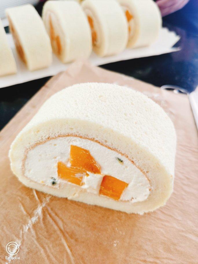 “夏威夷”蛋糕卷（百香果椰芒蛋糕卷）