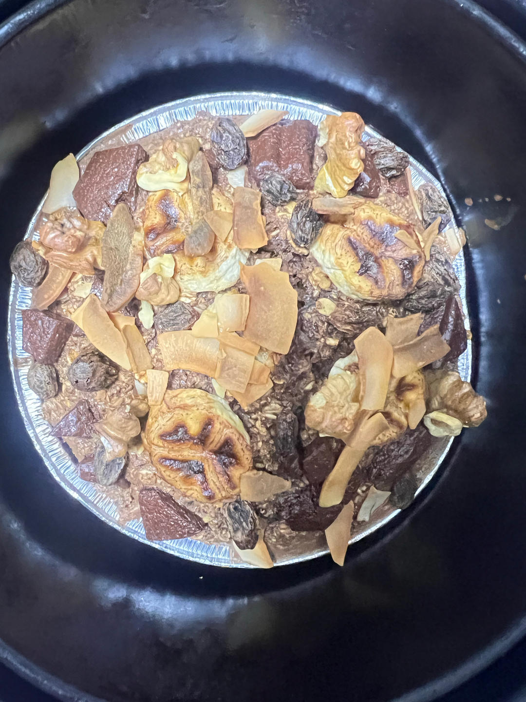 帕梅拉减脂❗️甜品🍰可可燕麦黑巧香蕉磅蛋糕