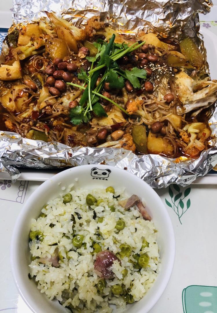 立夏饭～豌豆饭