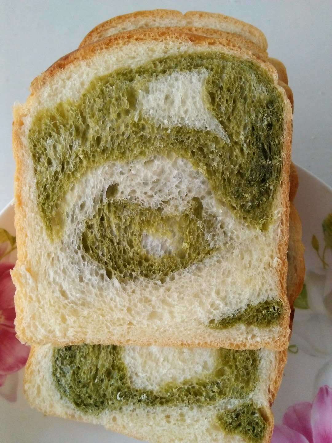 波兰种抹茶吐司