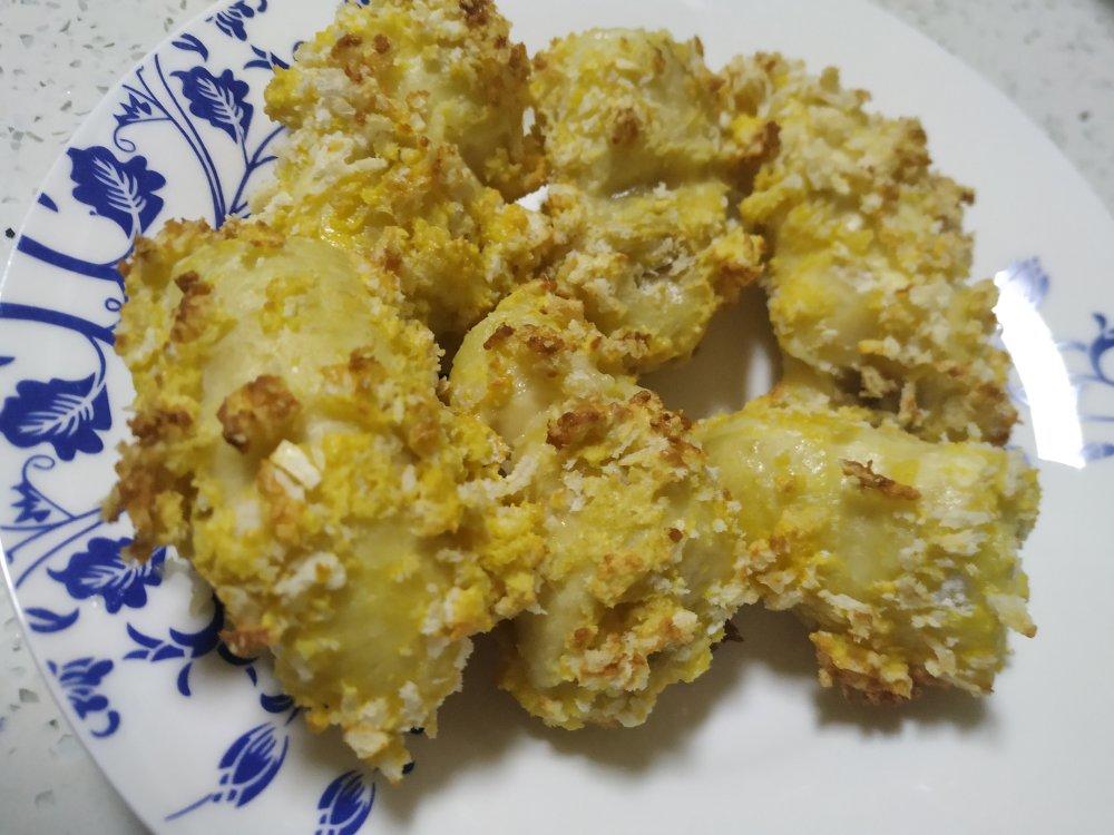 空气炸锅，烤香蕉