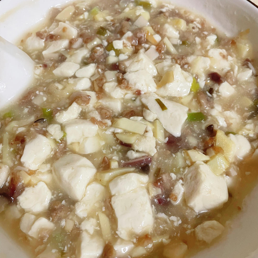 能让孩子一碗饭很快下肚的西施豆腐