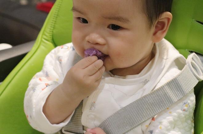 10个月婴儿辅食紫薯奶香馒头的做法