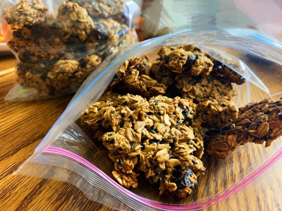 越嚼越香的代餐燕麦饼干！低糖咸甜口！超简单！