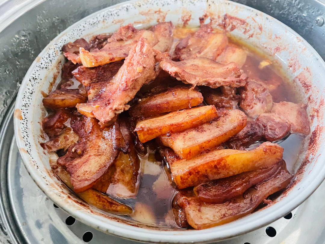 快手宴客菜：腐乳蒸肉