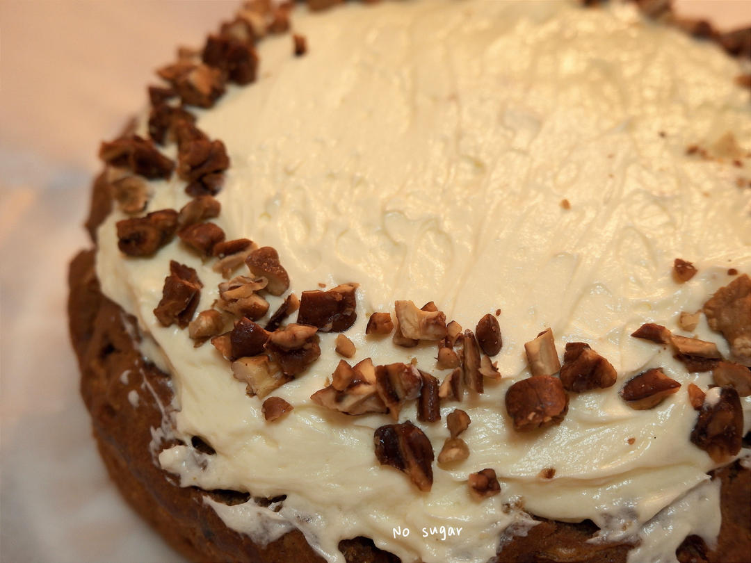 经典胡萝卜蛋糕/低油低糖版