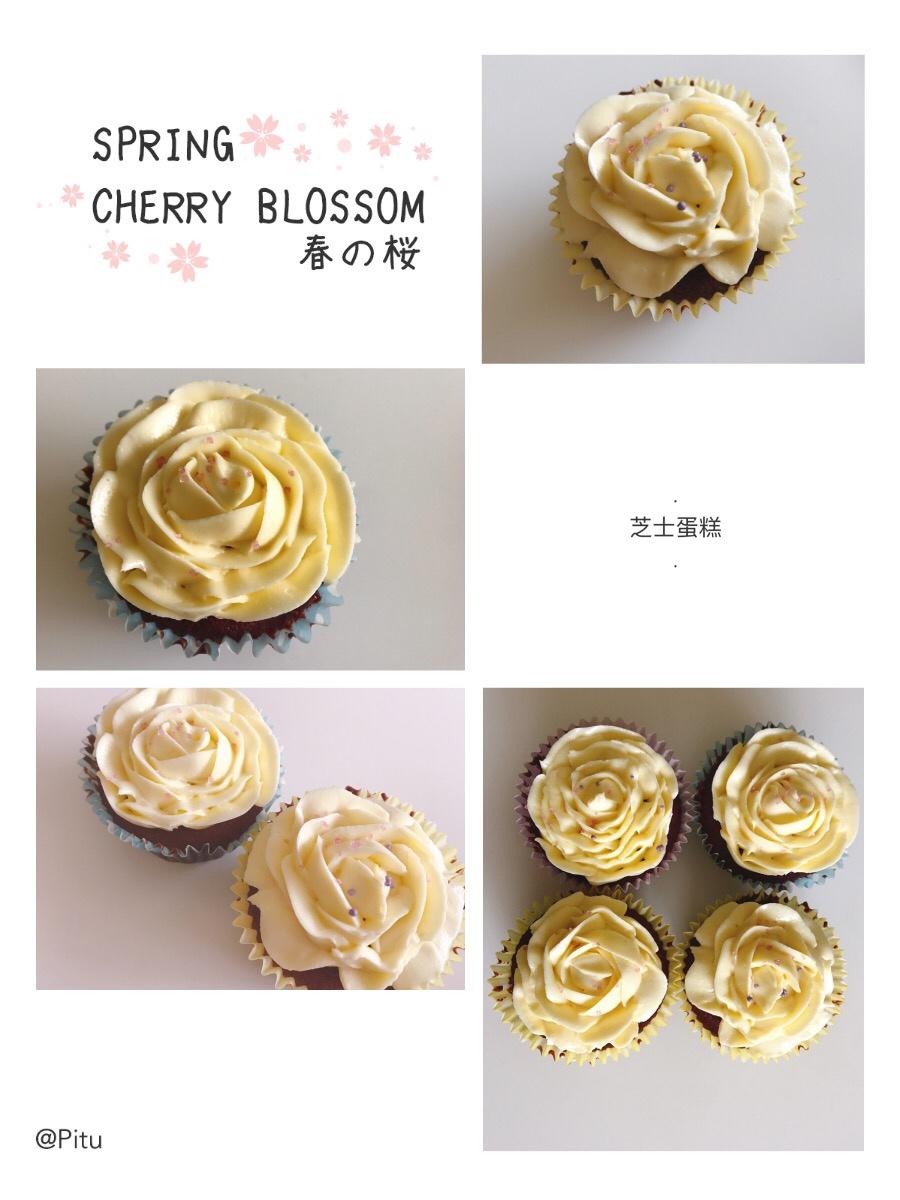 传统红丝绒杯子蛋糕（极软无泡打粉）Red velvet cupcake