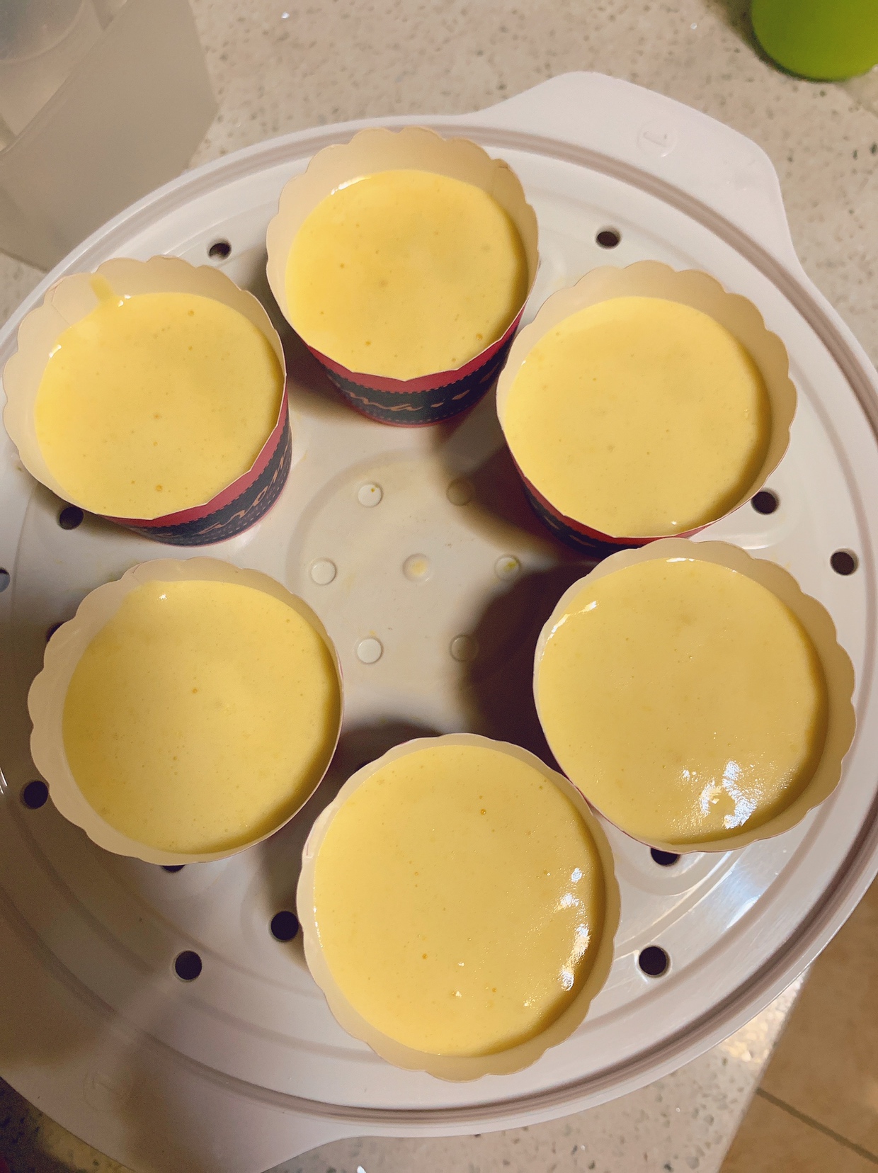 儿童早餐—蓝莓鸡蛋蒸糕的做法 步骤5