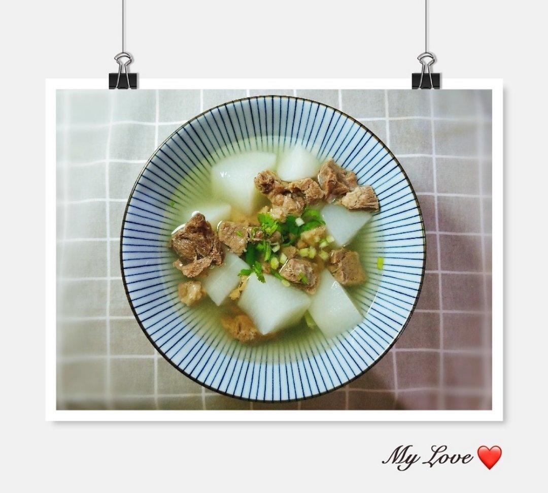 白萝卜牛腩汤（含清炖牛肉做法）