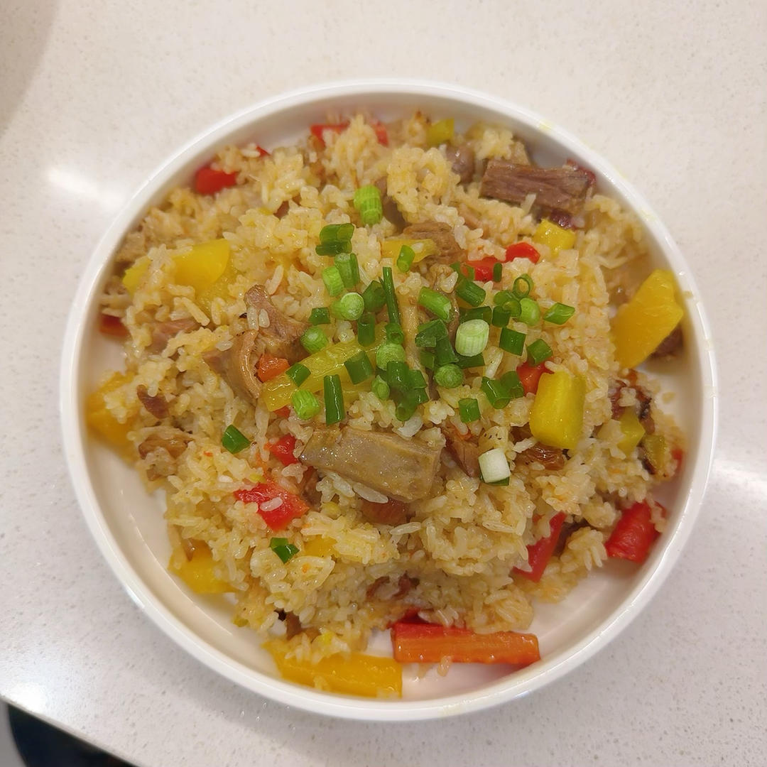 新疆羊排抓饭（出锅后米粒分明的秘密）