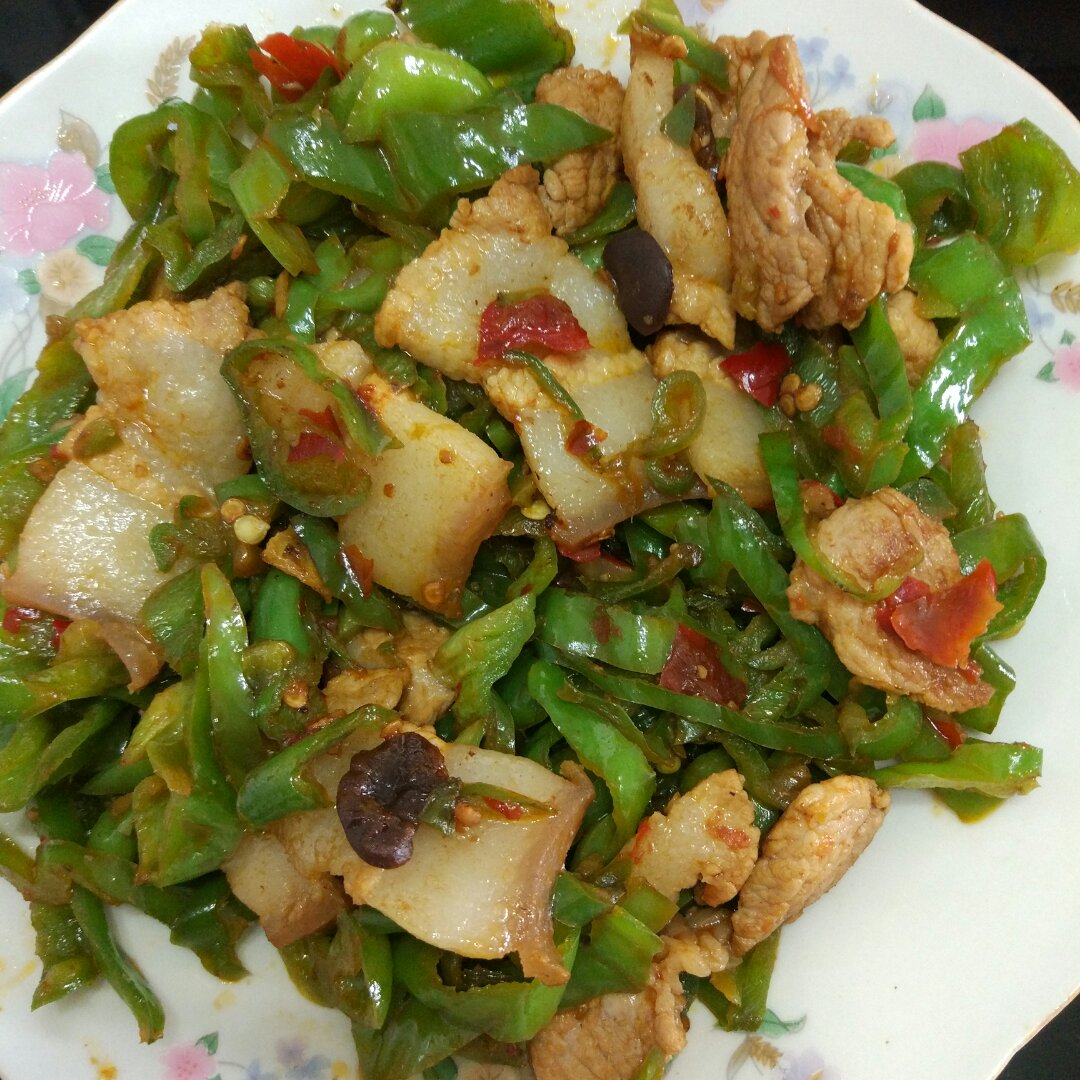 青椒肉片