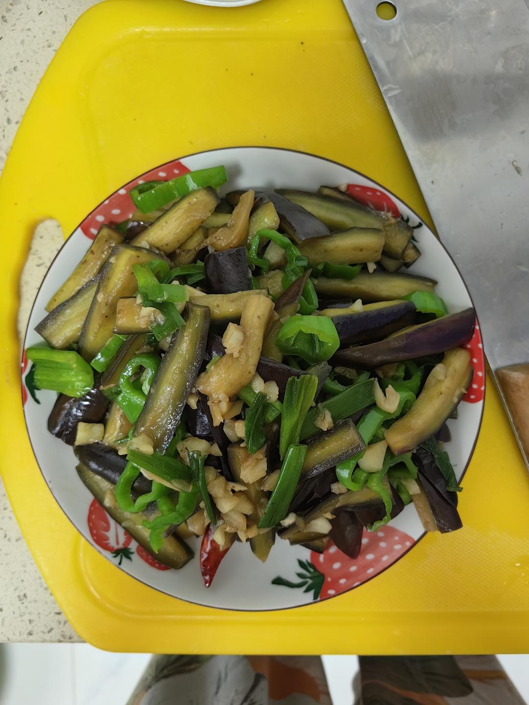 茄子🍆炒青椒