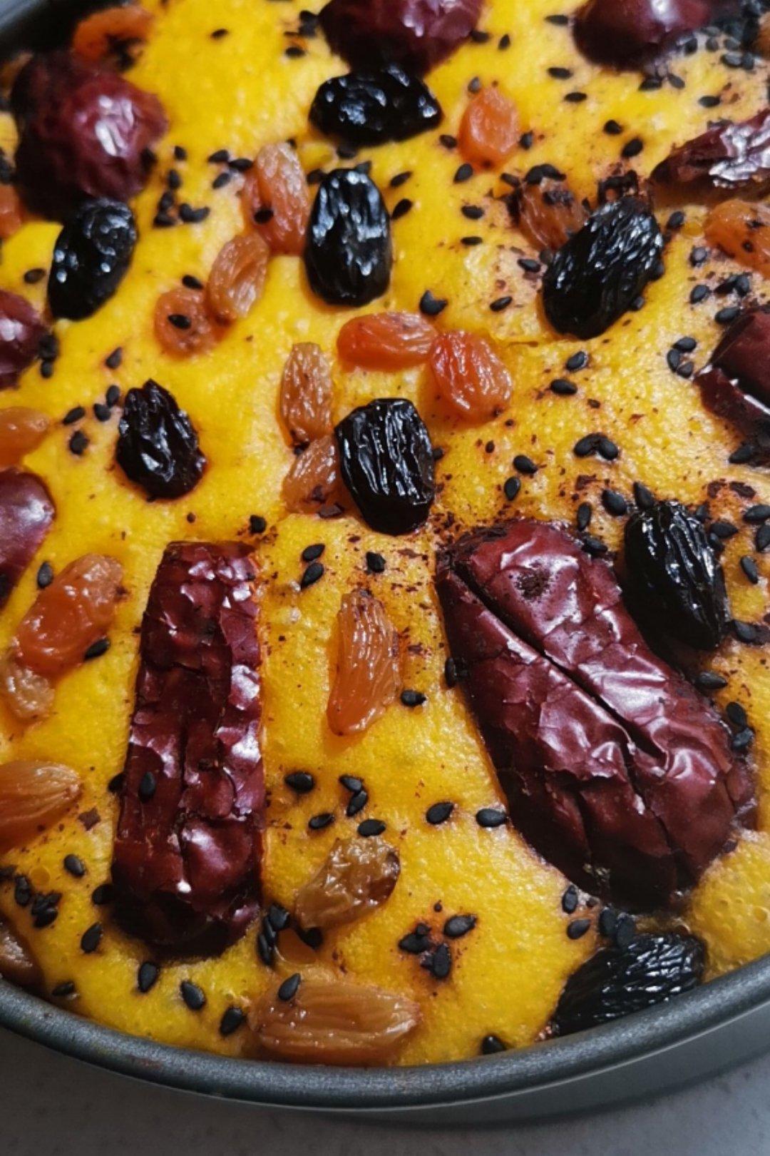 南瓜发糕 Steamed Pumpkin Cake